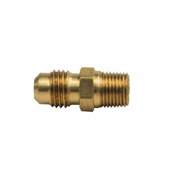 Thrifco Plumbing #48 1/4 Inch Flare x 1/8 Inch MIP Brass Adapter 4401133